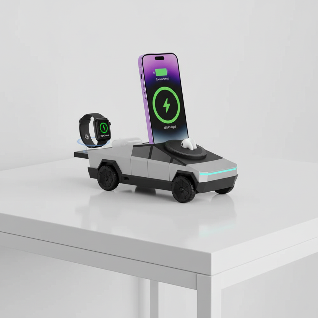 Cyberdock 3 in 1 Magnetic Charger